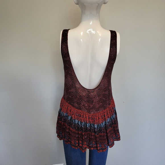 Urban Outfitters Ecote Flounce Hem Tank, VGUC, Size S - Picture 3 of 7